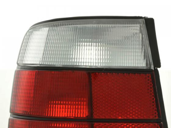 Rückleuchten Set BMW 5er Limo Typ E39 95-00 rot/weiß Rückleuchten Set BMW 5er Limo Typ E39 95-00 rot/weiß
